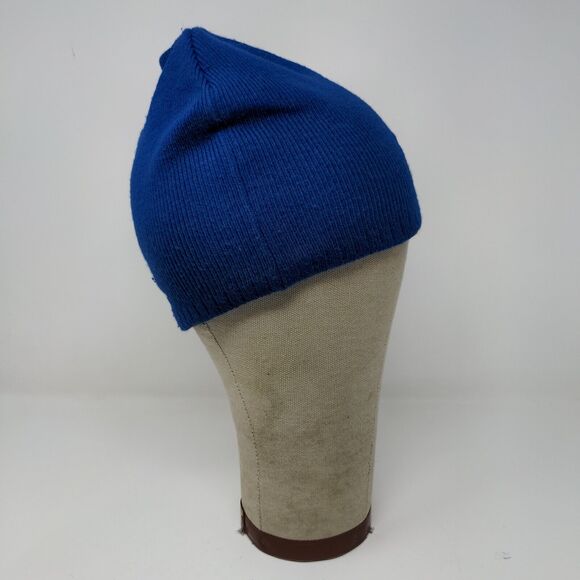 Vintage NFL Blue White Colts Beanie Hat Shane Co. Official Jeweler Embroidered - Picture 6 of 13